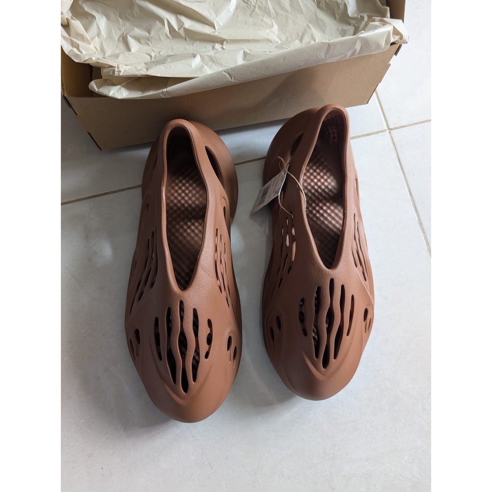 Adidas Yeezy Foam Runner Clay Red HP5335 Mens 12 Slip On Clog Comfort Street - Picture 1 of 6